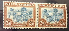 SOUTH AFRICA 1949 2/6d PAIR