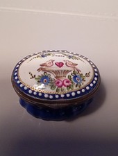 Antique Patch Box Bilston Staffordshire Circa 1790.