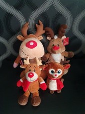 Reindeer Bundle 4 Soft Toys