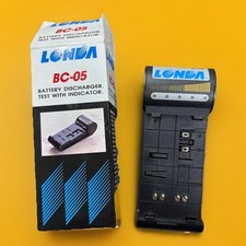 Londa BC-05 Battery Discharger Tester Ni-Cd Camcorder Videocam Vintage Untested 