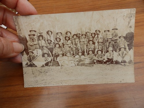 Social history postcard boy - history,
