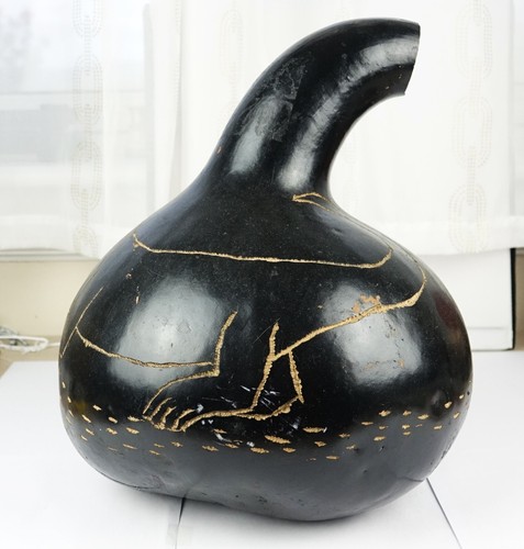 Large african carved - african, decorated