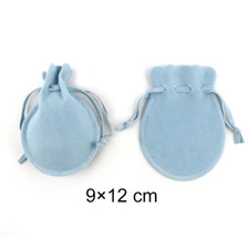 50Pcs/Lot Drawstring Velvet Gift Bags Multi Size Jewelry Packaging Wedding Pouch