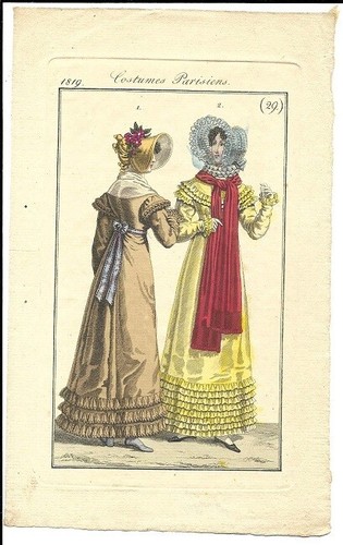 Journal des dames - dames, regency
