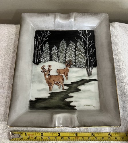 Limoges france ashtray hand - france,