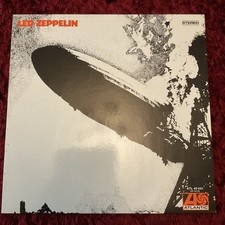 LED ZEPPELIN I ATLANTIC 1980s rare EU / UK GERMAN PRESSING LP ATL K40031
