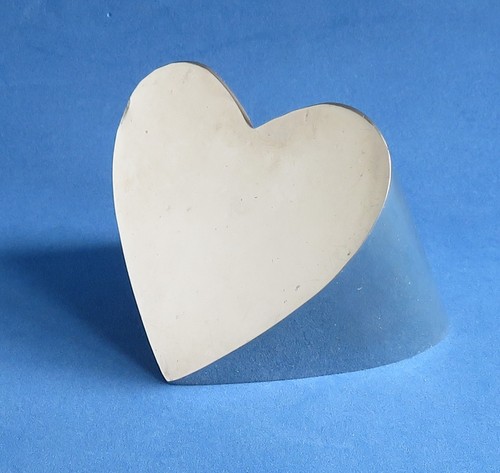 Dansk silverplate heart - silverplate,