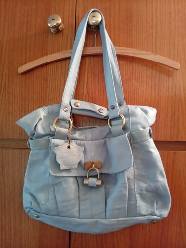 River island blue leather - island,