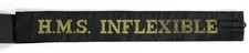 Vintage HMS Inflexible Cap