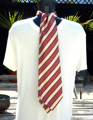 Vintage reversible cravat - reversible,
