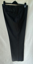 Marks & Spencer M&S Men's Black Dinner Suit Dinner Trousers 42W 33L