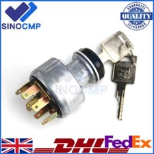 ​2Keys Ignition Switch For Case Skid Steer 760 1150G 1845C 1080B 1150G D134737