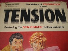 TENSION GAME - 1971 - BARGAIN BUY - TENSION - VINTAGE GAME - FUN! - SPIN O MATIC