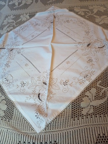 Sn134 vintage irish linen - vintage,
