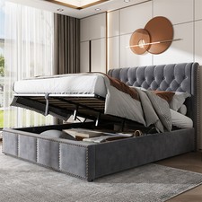 Double Bed Frame with Storage