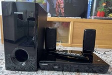 Samsung HT-BD1220 Blu-ray Player Home Theatre System + Remote Control boxes 
