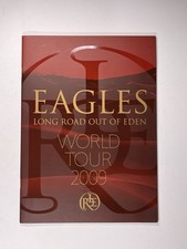 Eagles Programme Original Long Road Out Of Eden World Tour 2009