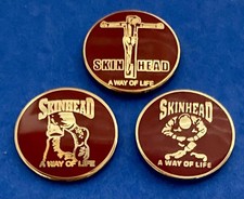 SKA REGGAE SKINHEAD BADGE - 3