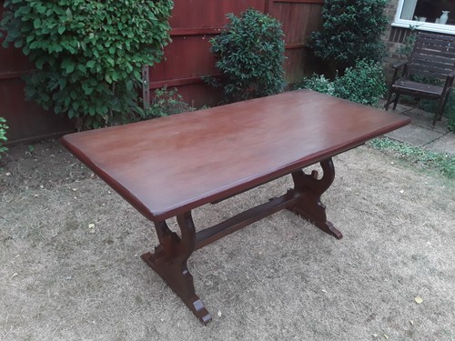 Refectory table - refectory,