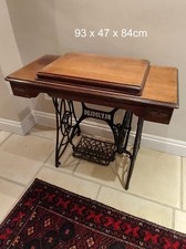 Vintage Sewing Machine Table