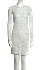 Gareth Pugh White Geometric