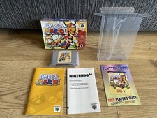 Paper Mario CIB Complete in Box (Nintendo 64, 2001)  N64 NTSC USA & Protector