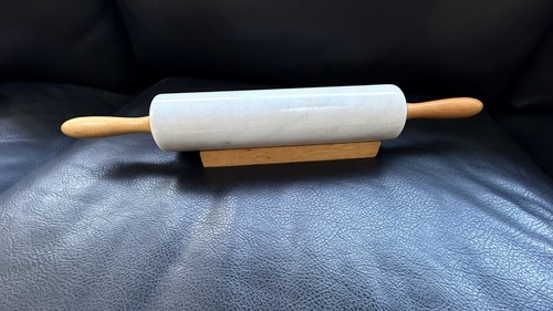 Marble rolling pin with - marble, wooden