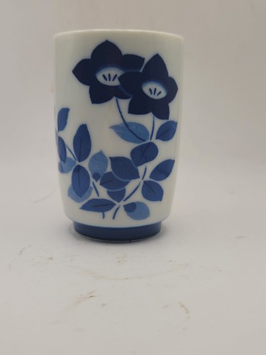 Japanese porcelain blue - porcelain, floral