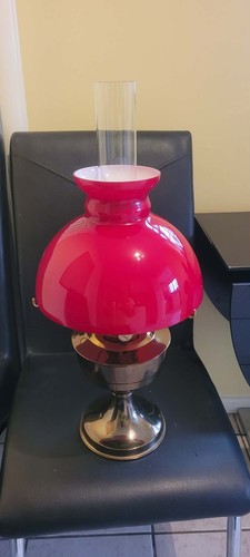 Vintage oil lamp with - lamp,