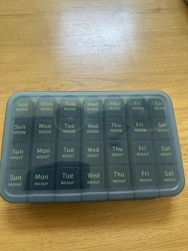 Day large pill box organiser - 7-day,