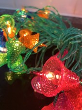 Vintage * Pifco Mini Bells * Christmas Tree Fairy Lights