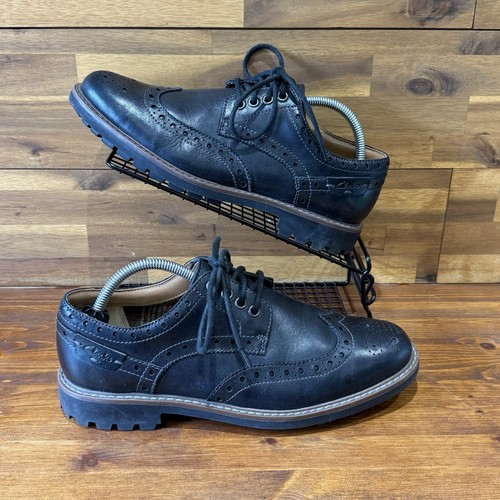 Clarks montacute wing - montacute, black