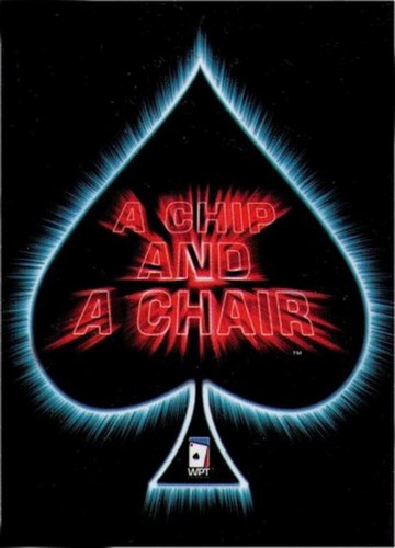 World poker tour chip - &, chair
