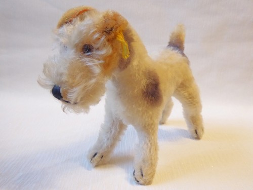 Steiff fox terrier foxi - steiff, in