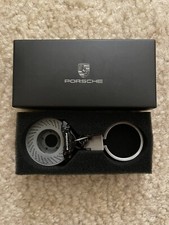 PORSCHE Keychain Black Brake