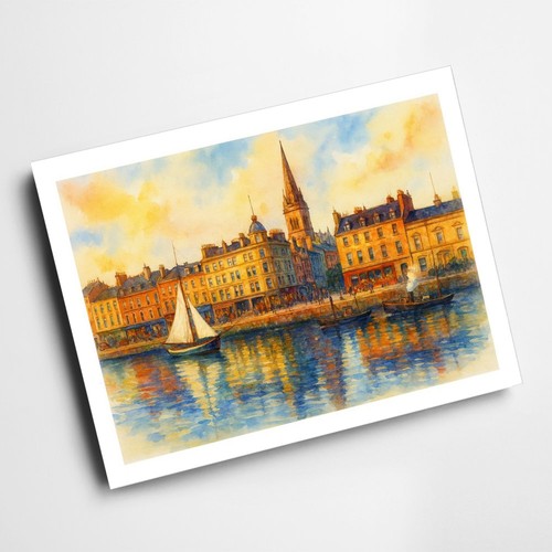 Print dundee the docks - -,