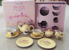 Handpainted Alice in Wonderland Mini Tea Set for 2 Whittard of Chelsea Boxed