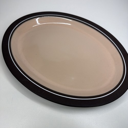 Hornsea pottery coral - hornsea, oval