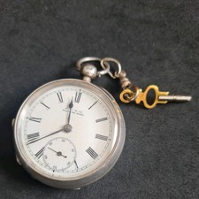 Antique solid silver gents - solid,
