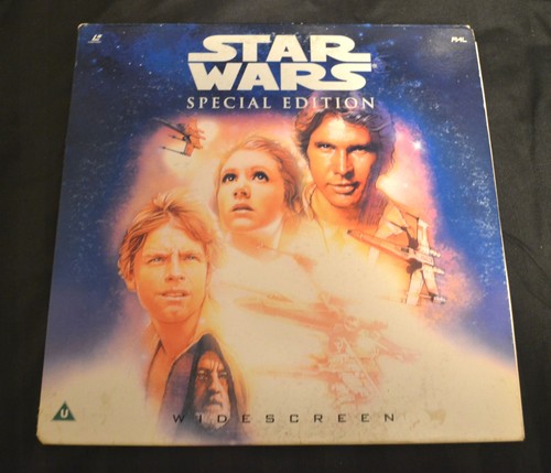 Laserdisc video star wars - video,