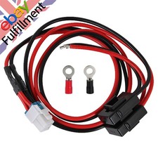 12~14V Car Wave Radio Power Supply Cable 1M 30A for ICOM IC-7000 IC-7600