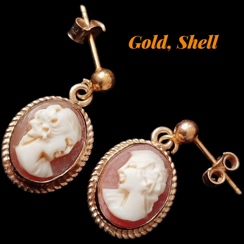 Vintage 1985 9ct - , shell