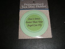 TAX DISC  HOLDER.. (MAGNETIC