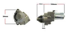 Starter motor yamaha aprilia - motor,