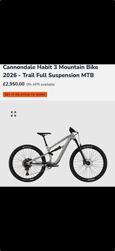 Cannondale habit 2026 29in l - 29in,