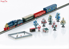 Marklin Christmas Train Set 1:220 Scale, Z Scale
