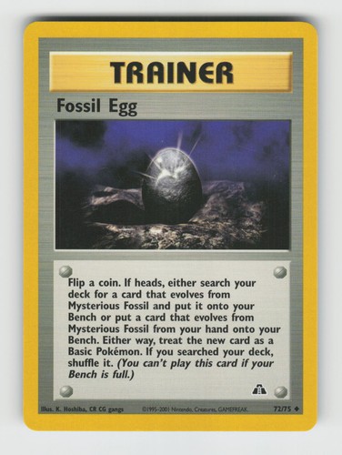 Fossil egg neo discovery - 72/75,