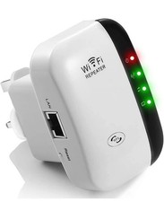 Wireless Wifi Repeater Booster, Wifi Signal Extender For Home with Ethernet Port