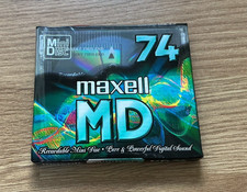 Maxell MD 74 sealed Mini Disc