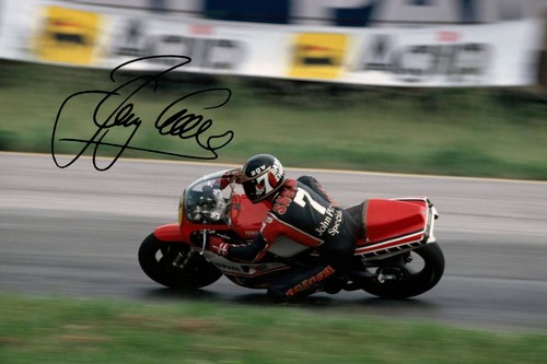 Barry sheene signed autograph - signed,